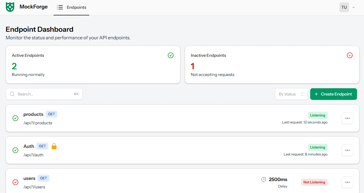 Dashboard preview